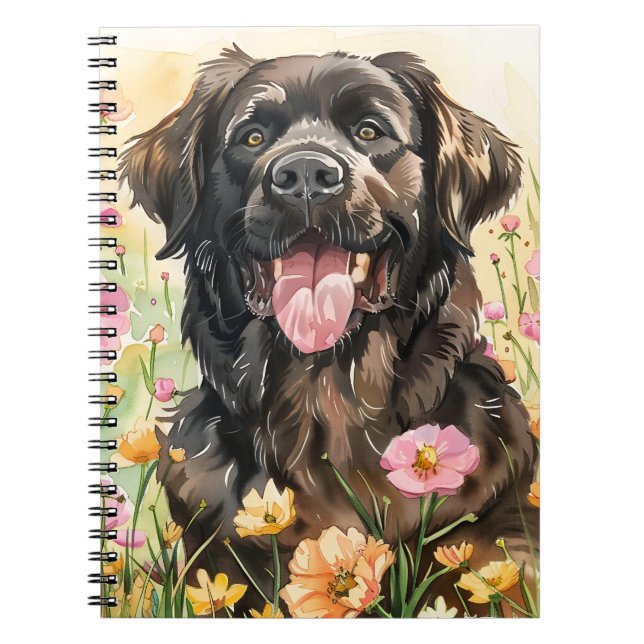 Newfoundland Watercolor Journal Notizblock (Vorderseite)