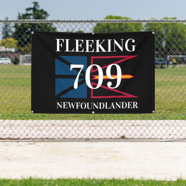 Newfundland-Flagge Banner (InSitu)