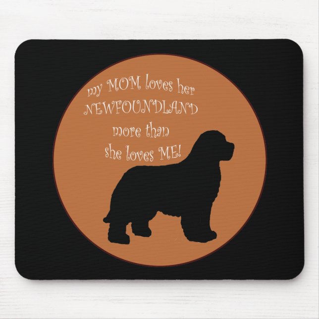 Newfy_Mom Mousepad (Vorne)