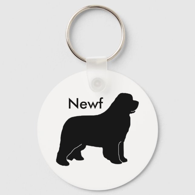Newfy newf schlüsselanhänger (Vorderseite)