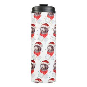 Newfypoo-Hundezucht Weihnachtssterne Thermosbecher