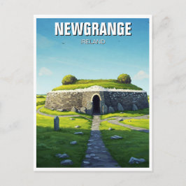 Newgrange Irland Reise Postkarte