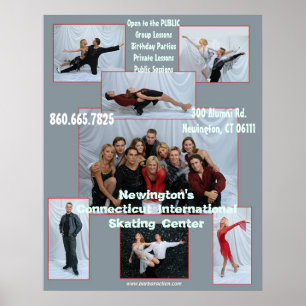 Newington Anzeige-Plakat Poster