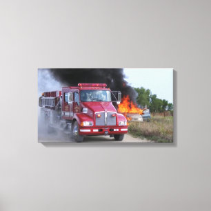 Newkirk Fire Leinwanddruck