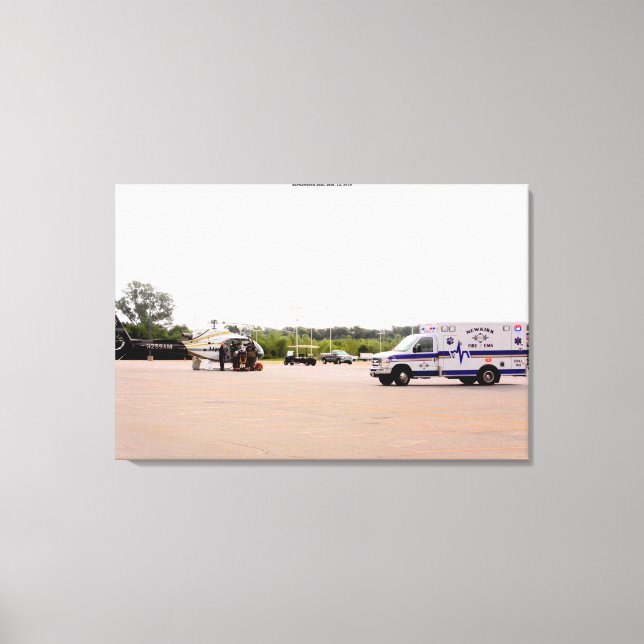 Newkirk Fire Leinwanddruck (Vorderseite)