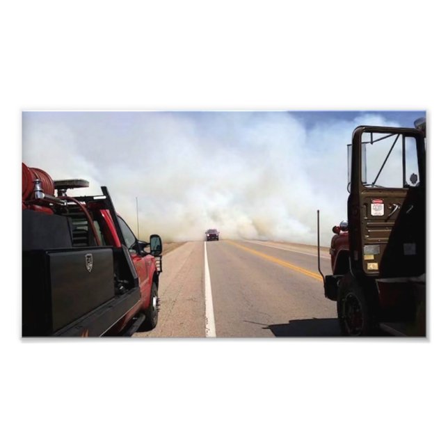 Newkirk Fire Truck Fotodruck (Vorne)