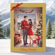 Newlew Weihnachtskarte