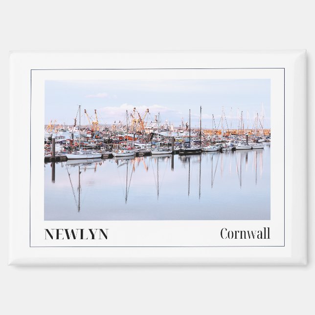 Newlym, Cornwall, England Magnet (Vorderseite)