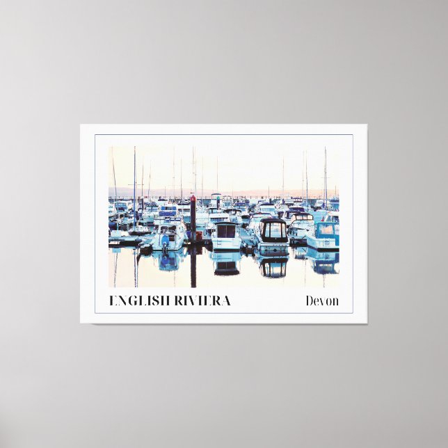 Newlyn Harbour, Cornwall Leinwanddruck (Vorderseite)