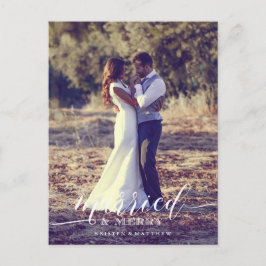 Newlyweds Erste Weihnachtsgeburt Vollblut Foto Postkarte