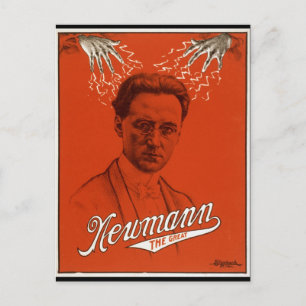 Newmann, der große Magier Postkarte