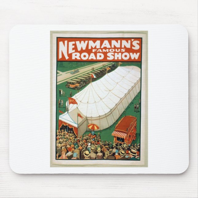 Newmanns berühmte Road Show Mousepad (Vorne)