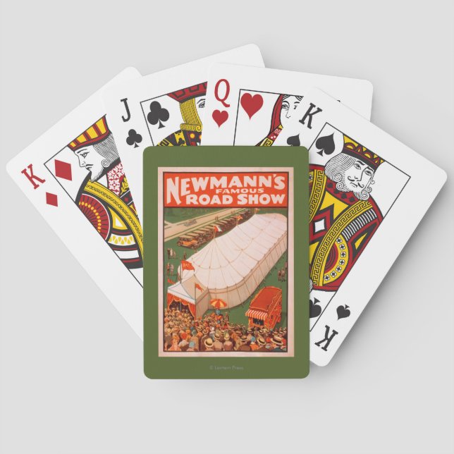 Newmanns berühmtes magisches spielkarten (Rückseite)