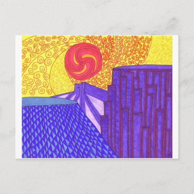 NewMexiko Postkarte (Vorderseite)