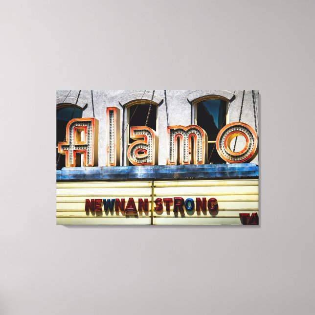 NEWNAN STRONG Leinwand Art (Vorderseite)