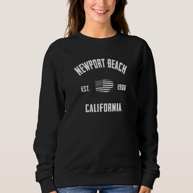 Newport Beach  1 Sweatshirt (Vorderseite)