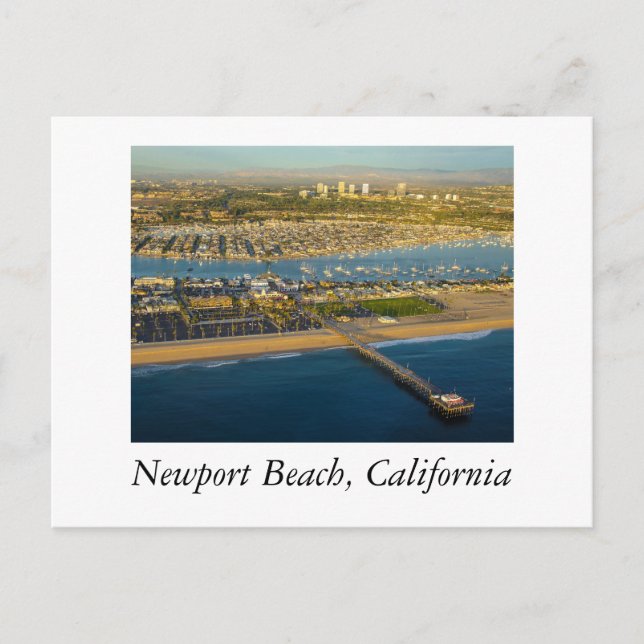 Newport Beach Air Postkarte (Vorderseite)