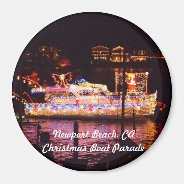 Newport Beach, CA Kühlschrankmagnet Magnet (Vorne)