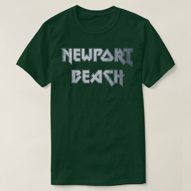 Newport Beach CA T-Shirt (Design vorne)
