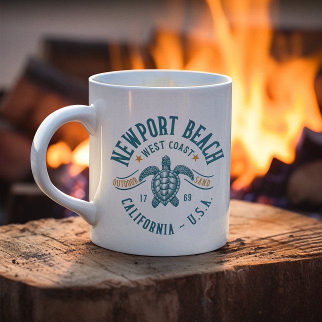 Newport Beach California Coastal Paradise Kaffeetasse (Von Creator hochgeladen)