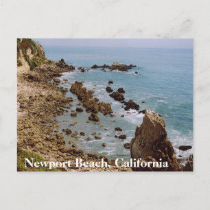 Newport Beach California Gold Coast Postcard OC Postkarte