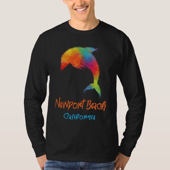 Newport Beach  California  Souvenir T-Shirt (Vorderseite)