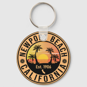 Newport Beach California Vintag Souvenirs Schlüsselanhänger