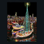 Newport Beach Christmas Boat Parade Poster<br><div class="desc">Die Weihnachtsbootparade von Newport Beach,  die von der New York Times als "eines der zehn besten Ereignisse der Nation" gefeiert wurde,  ist eine wirklich magische Urlaubstradition für alle Altersgruppen. Die Parade ist während der Feriensaison in Südkalifornien weiterhin eine Premiere,  die Freude und Freude für alle,  die sie sehen,  bringt.</div>