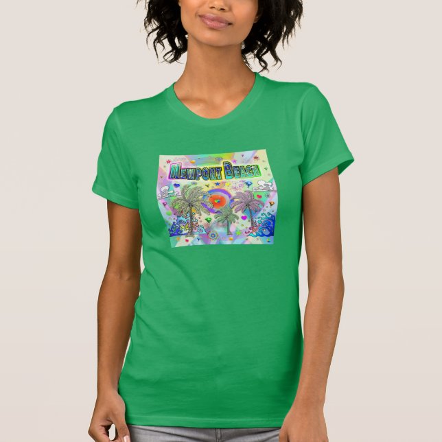 Newport Beach Deep Dream T - Shirt (Vorderseite)