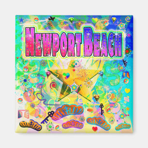 Newport Beach Epoch Hour Magnet