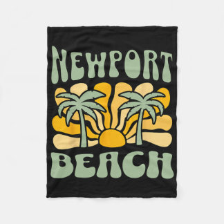 Newport Beach Fleecedecke
