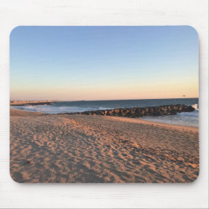 Newport Beach in Sunset, Kalifornien Mousepad
