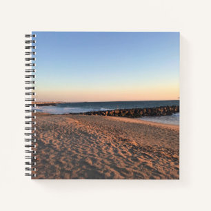 Newport Beach in Sunset, Kalifornien Notizbuch