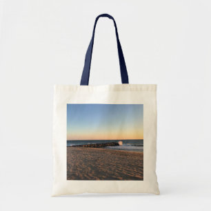 Newport Beach in Sunset, Kalifornien Tragetasche