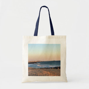 Newport Beach in Sunset, Kalifornien Tragetasche