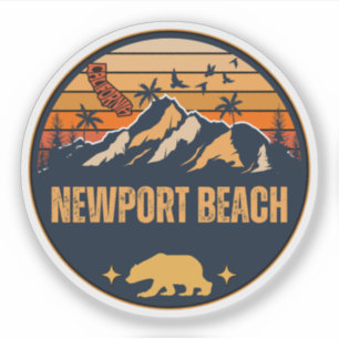 Newport Beach, Kalifornien Aufkleber