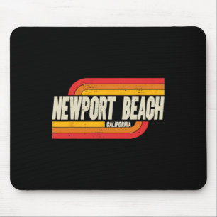 Newport Beach Kalifornien Ca Stadt Vintage  Mousepad
