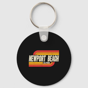 Newport Beach Kalifornien Ca Stadt Vintage  Schlüsselanhänger