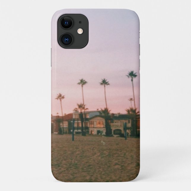 Newport Beach Pastel Sunset Case-Mate iPhone Hülle (Rückseite)