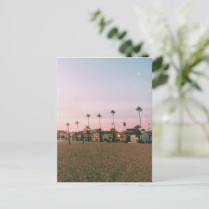 Newport Beach Pastel Sunset Feiertagspostkarte
