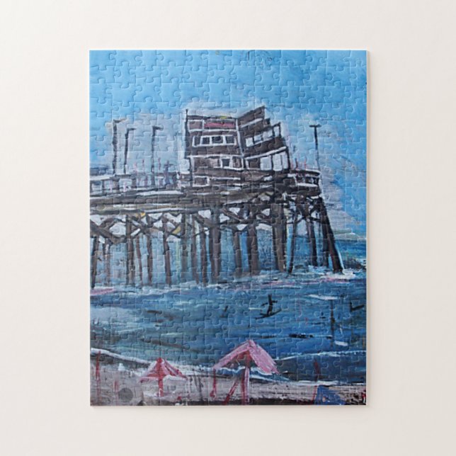 NEWPORT BEACH PIER PUZZLE (Vertikal)