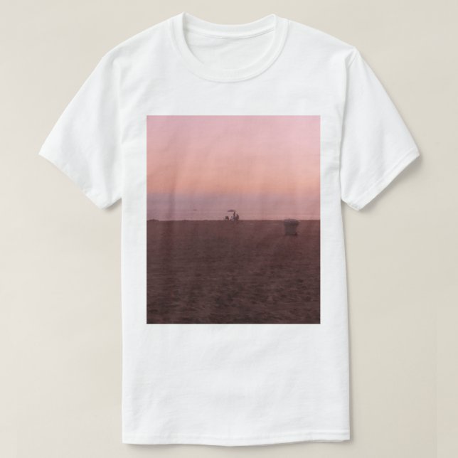 Newport Beach rosa T-Shirt (Design vorne)