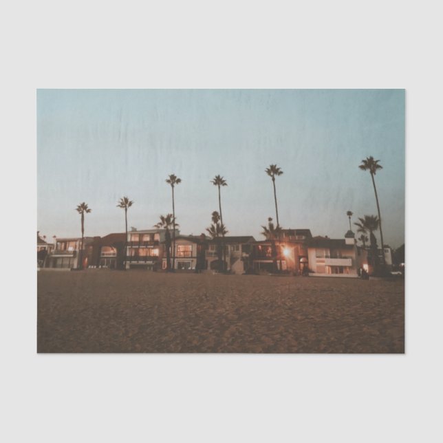 Newport Beach Seidenpapier (Vorderseite)