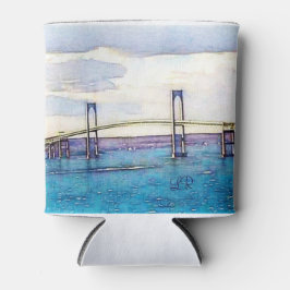 Newport Bridge Monogramm kann mit Dosenkühler