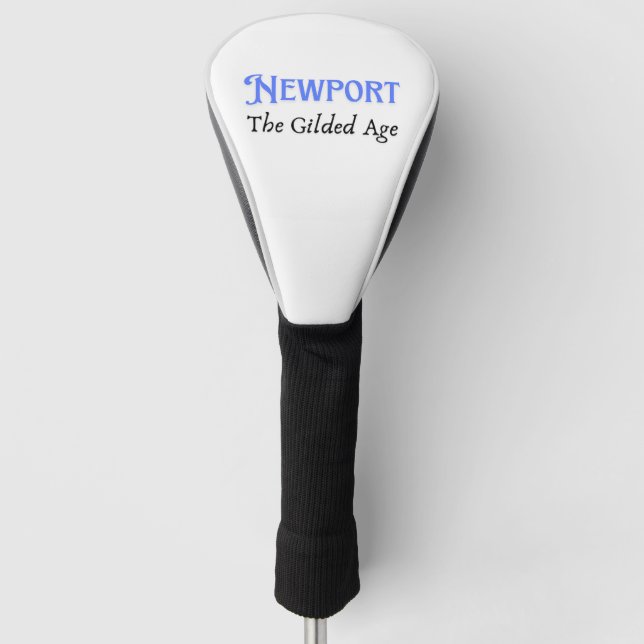 Newport Gilded Age Golf Driver Cover 🏌️ ‍ ♂️ Golf Headcover (Vorderseite)