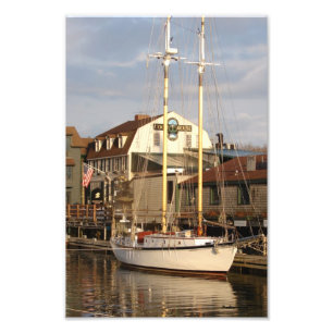 Newport-Hafen-Foto-Druck Fotodruck