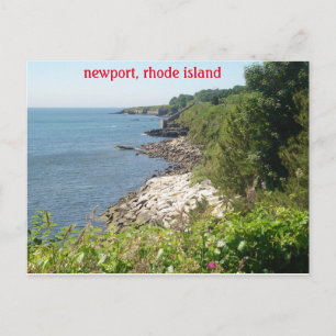 Newport, Insel Rhode Postkarte