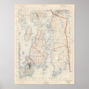 Newport Landkreis, Rhode Island Poster