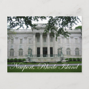 Newport Mansion Postkarte