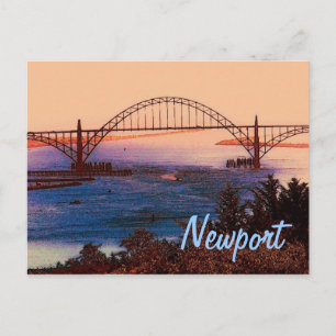 Newport (OR) Postkarte